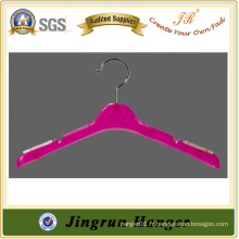 Alibaba Site Display Knit Hanger De Plastique Avec Crochet De Métal